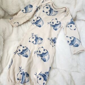 Carter's Cream and Blue Panda Sleep Sack